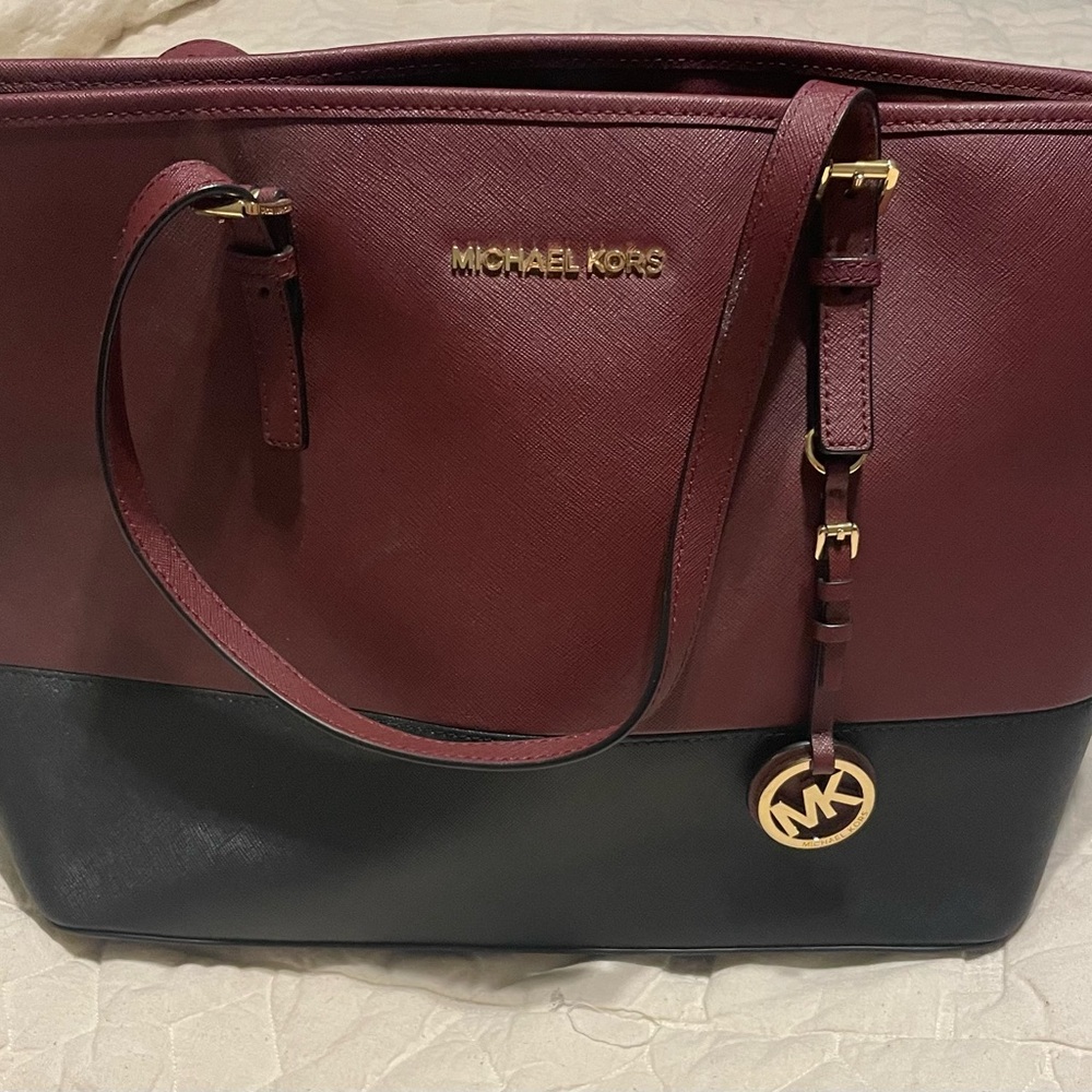 Michael Kors Leather Tote Bag